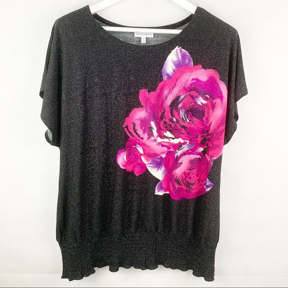 FASHION BUG | Sparkly Rose Top